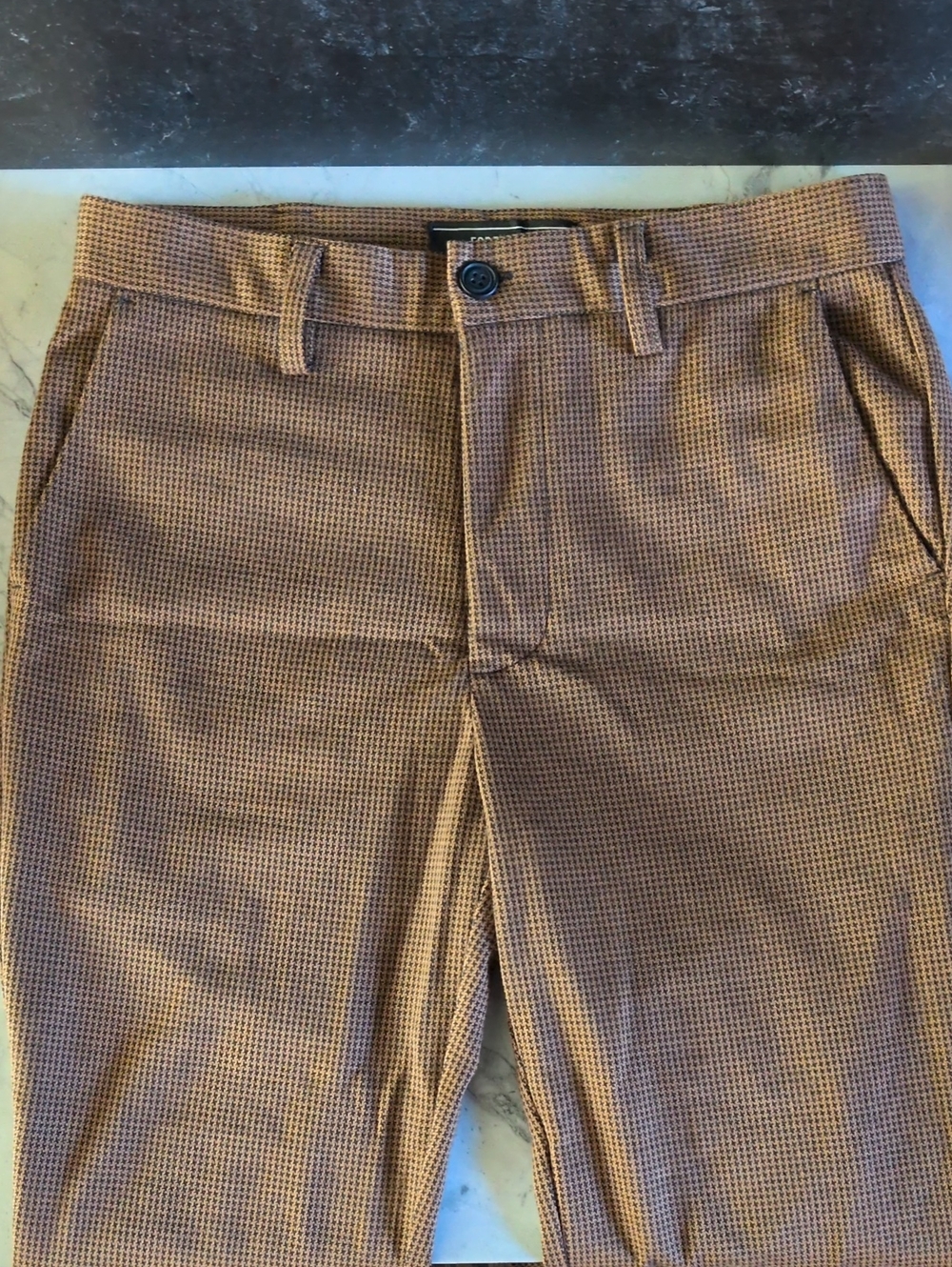 Forever 21 Brown Checked Men’s Pants